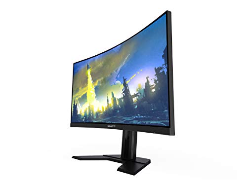 Image of GIGABYTE G27FC 27 inch 165Hz 1080P Curved Gaming Monitor, 1920 x 1080 VA 1500R Display, 1ms (MPRT) Response Time, 90% DCI-P3, FreeSync Premium, 1x Display Port 1.2, 2x HDMI 1.4