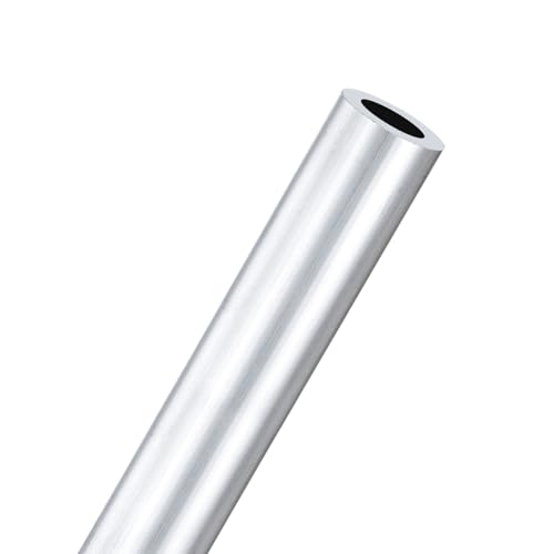 M METERXITY 1-Pack 300mm 6063 Aluminum Round Tube, 11mm ID 16mm OD Seamless Aluminum Tubing for Construction/Machining/DIY Crafting, Metal Straight Pipe [0.43x0.63x11.8IN]