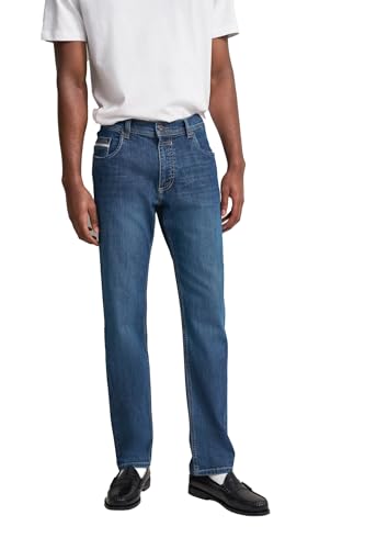 bugatti Herren 3910-26612 Hose, Blau, 33W / 32L EU