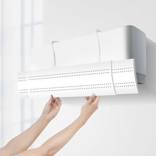 Evita corrientes molestas con el deflector de aire acondicionado de pared 3