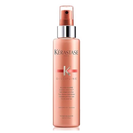 Kérastase Discipline, Spray Antiencrespamiento, Protector Térmico, Leche Termo-Protectora Anti-Frizz, Para Pelo Encrespado, Fluidissime, 150 ml