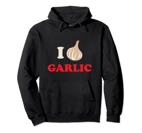 Blacks Garlic Oil Garlic Hummus Garlic Dip Garlic Hot Sauces Pullover Hoodie