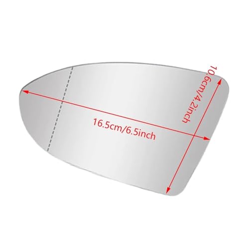Lentille rétroviseur Golf MK7 pour effacer les angles morts - 5