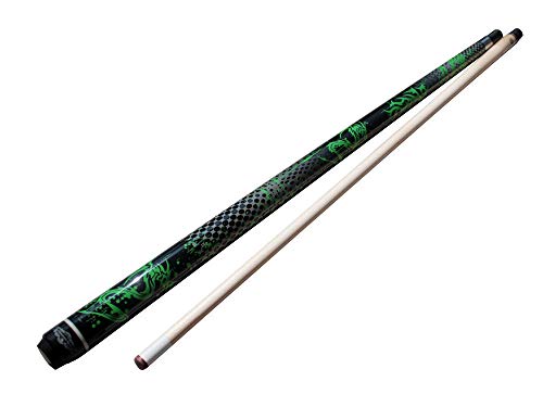 Champion Green Dragon Pool Cue Stick, Billiard Glove, Predator 314 Taper, 12.75Mm, Retail Price: Msrp $220 (19 Oz, White Case) #TOP3