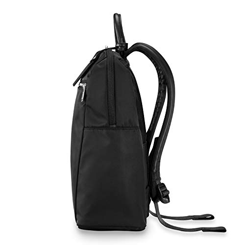 Image of Briggs & Riley Rhapsody Slim Backpack, Black, One Size