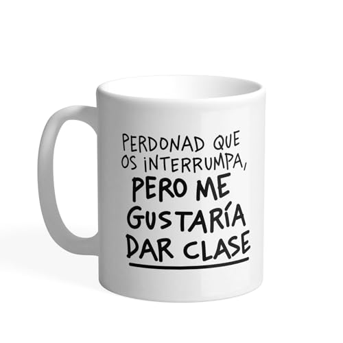 Pedrita Parker Caneca de café para professores - gostaria de dar aula - caneca divertida para pequeno-almoço