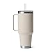 YETI Rambler 42 oz Tumbler with Handle and Straw Lid, Travel Mug Water Tumbler, Vacuum Insulated Cup with Handle, Stainless Steel, Cape Taupe