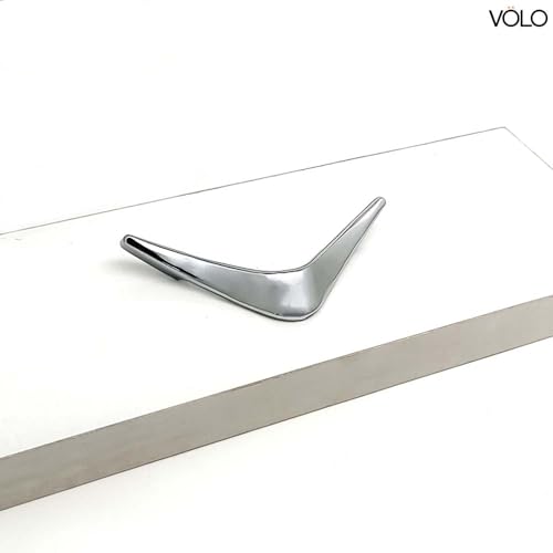 Image of VOLO V knobs for Drawers and cabinets for Home /Kitchen /Offices and Hotels - Versatile Solution for Home, Hotel, and Office Doors (Chrome (CP), 4)