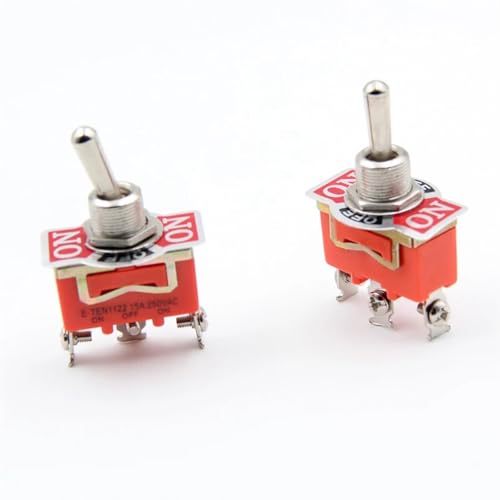 Interruptor basculante E-TEN 1122 de 3 pies y 3 velocidades pack de 5 unidades para control eléctrico