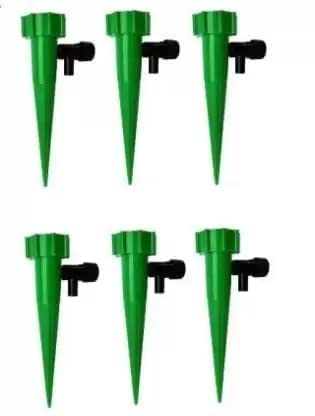 Auto Drip Irrigation Watering System Automatic Watering Spike for Plants Flower Indoor Household Waterers Bottle Drip Irrigation By SR Traders (6 Pcs)
