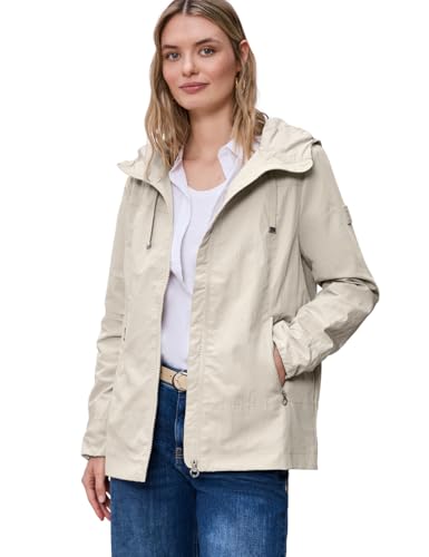 Street One Damen Jacke mit Kapuze und Zipper