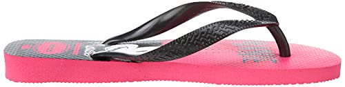 Chinelo Top Disney, Havaianas, Adulto Unissex, Rosa Flux, 35/36