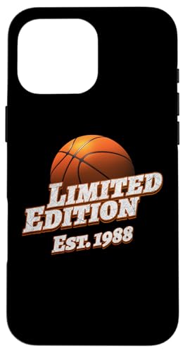 1988 ÑoXPbg{[ȗA1960 Ñ~ebho[Xf[WF_[ Basketball X}zP[X iPhone 16 Pro Max p