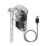 Filtro para pecera, filtro de flujo ajustable, filtros silenciosos para peceras, flujos ajustables, accesorios externos para acuarios para agua limpia y salud de mascotas