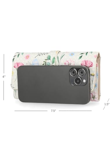 Image of Mundi File Master Womens RFID Blocking Wallet Clutch Organizer With Change Pocket