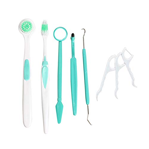 Futaba Dental Care Tooth Brush Kit - Green - 8 Pcs-image-21
