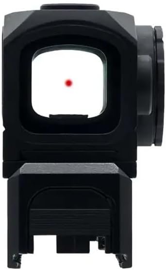 1x16mm Red Dot Compact Closed Emitter Reflex Sight with RMR/MOS Footprint Mount Base Plate, for Pistol, 3 MOA Dot Reticle Optical Scope with Shake' N Wake Auto On/Off, 10 Brightness Levels, Black