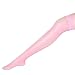Produktbild Dorical Damen Halterlose mittelmaschige Netzstrumpfhose, Frauen Halterlose Strumpfhosen, Dessous Strapse Strümpfe Slips Strings Unterwäsche Panties Reizwäsche Tangas Promo(Rosa)