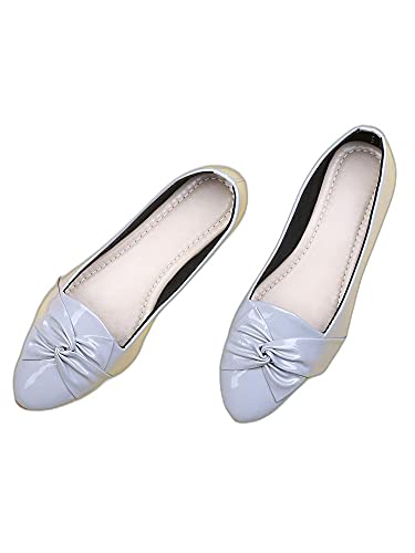 Image of WalkTrendy Women's Ballet Flat (wtwb407 Grey 40)