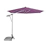 doppler AX, Pendelparasol, aluminium, 290 cm, Made in Europe, 6-delig, parasol voor tuin en terras, kantelbaar…