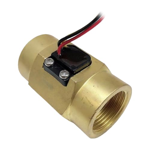 Medidor de flujo pulso diente interno G3/4 y sensor de latón de 3/4 para tuberías