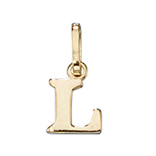 Jobo Damen-Anhänger Buchstabe L aus 8 Karat 333 Gold