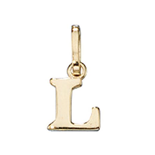 Jobo Damen-Anhänger Buchstabe L aus 8 Karat 333 Gold