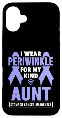 I Wear Periwinkle For My Aunt �݂���[�� �X�}�z�P�[�X iPhone 16 Plus �p