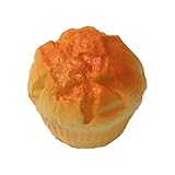 Stress Buster: Relájate y elimina el estrés con este modelo realista de pan de comida falsa. Se puede apretar y presionar, lo que la convierte en una herramienta eficaz para aliviar el estrés.
