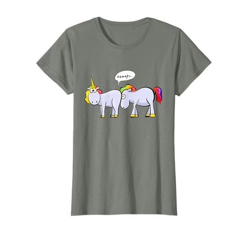 Drôle Licorne Enfoncée dans Le Cul T-Shirt
