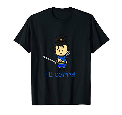 I'll Carry! Chibi League Heroes I Tee for Men and Women T-Shirt