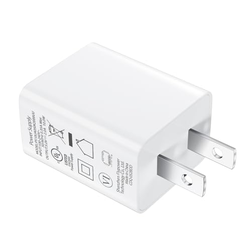 USB Wall Charger for Apple iPhone 14/13/12/XS Max/XR/X/8/8 Plus/7/6S/6S Plus/6/SE/5S/5C. Fast Charger Block for iPad mini/Air,Fire Tablet,Stick,5V2A Power Adapter for Samsung Galaxy Android Phones