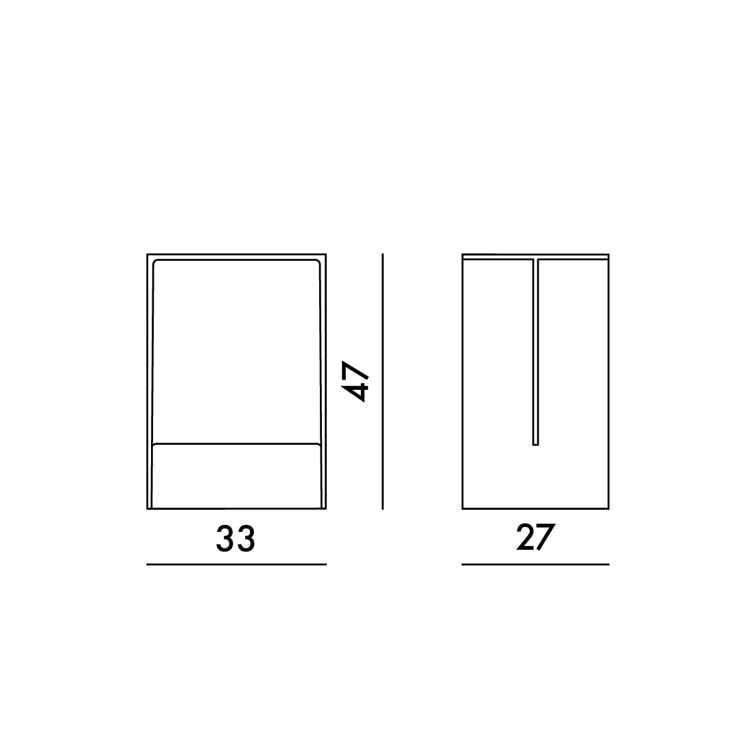Kartell Max-Beam Sgabello, Rosa, 27 x 33 x 47 cm