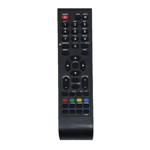 Image of Upix LCD /LED Remote No. MX06, Compatible /Replacement for Micromax Reconnect LED Remote Control (Exactly Same Remote Will Only Work)