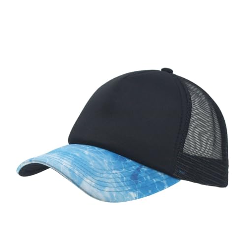 Image of The Vintage Year High Crown Foam Mesh Camouflage Trucker Hat Baseball Cap