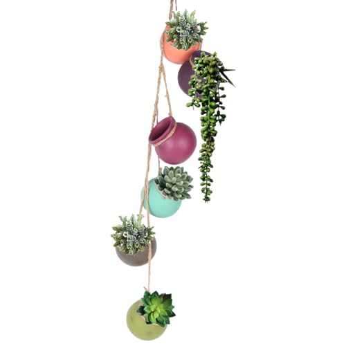 Pots de fleurs suspendus gain de place pour optimiser les petits intérieurs