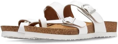 Eastland Women's TIOGO Sandal, White, 11 | Image 2
