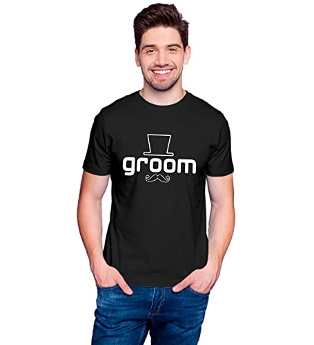 Image of Hangout Hub HH81 Men & Women T shirts |Round Neck T-Shirt| Regular Fit | Half Sleeves | Cotton | Couple Tshirts for Couple |Pack of 2|Couple T-Shirts