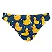 Chic Houses Men's Sexy Bikini Yellow Duck Swimsuit Swimwear Quick Dry Print Briefs M 20324527