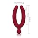 Vibrator Dildo Sexspielzeug U Shaped Vibrator Doppeldildo Prostata Massagestab Klitoris Sex Toyset für Frauen und Paare mit 10 Vibrationsmodi Anal Vibratoren Leises und Starkes G Spot Massagegerät
