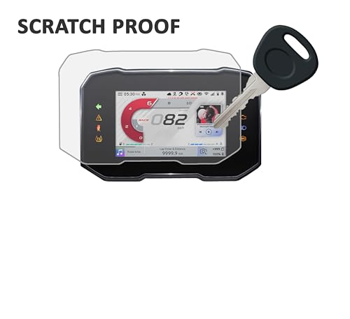Image of SCREEN GUARD FOR NEW TVS APACHE RTR160 4V / RTR 200 4V (2025-2026) TFT Digital Display Protector 2025 Bike / apache1602025Display Accessories Protector /Scratch Resistant / Water Resistant / [Not Tempered Glass]