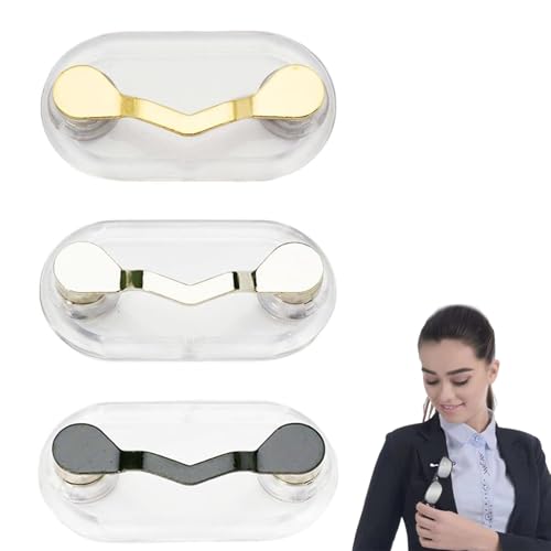 Image of 3Pcs Specs Holder with Magnetic Badges, Eyeglass Holder and Sunglasses Organizer for Office and Travel Use