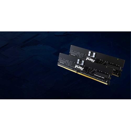 Image of Kingston FURY Renegade Pro EXPO 64GB 5600MT /s DDR5 ECC Reg CL28 DIMM (Kit of 4) Memory Overclockable ECC Registered DIMM- KF556R28RBEK4-64