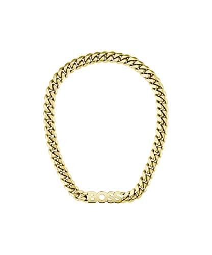 BOSS Jewelry Collar de cadena para Hombre Colección KASSY Oro amarillo   1580442