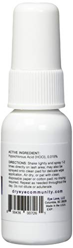 image for Eye Love Heyedrate Lid and Lash Cleanser Spray – Gentle, Pure Hypoch