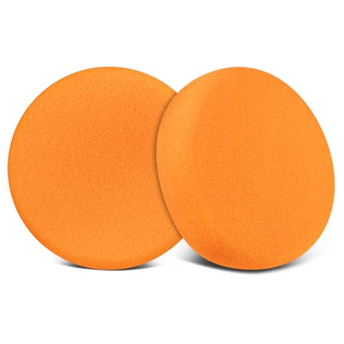 Image of SOULWIT 6 Pcs Replacement Earpads for Koss Porta Pro, KSC11, KSC17, KSC75 Headphones, Soft and Durable Sponge Ear Pads Cushions with High-Density Foam - Orange