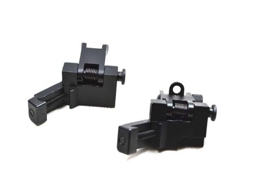 Noga Ar 15 AR15 frontal y trasero tapa hasta 45 Degree rápido transición Buis copia de seguridad hierro vista