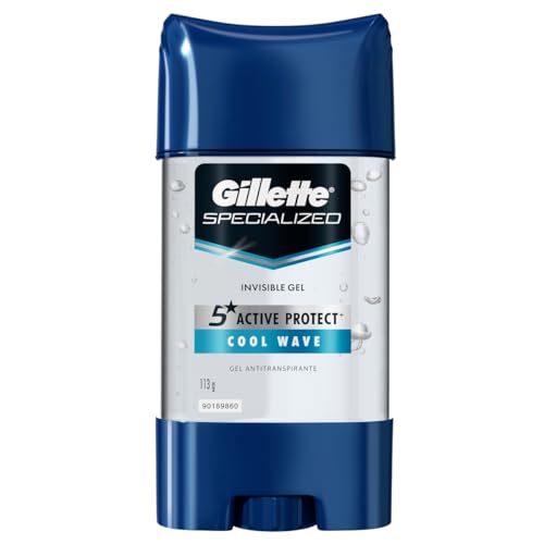 Gel Antitranspirante Gillette Cool Wave 113g glide