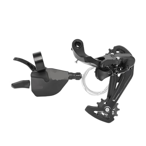 Dérailleur arrière 9 vitesses compatible VTT 50T avec support extra long - 2