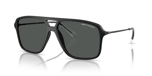 Image of Armani Exchange mens Ax4150su Universal Fit Aviator Sunglasses